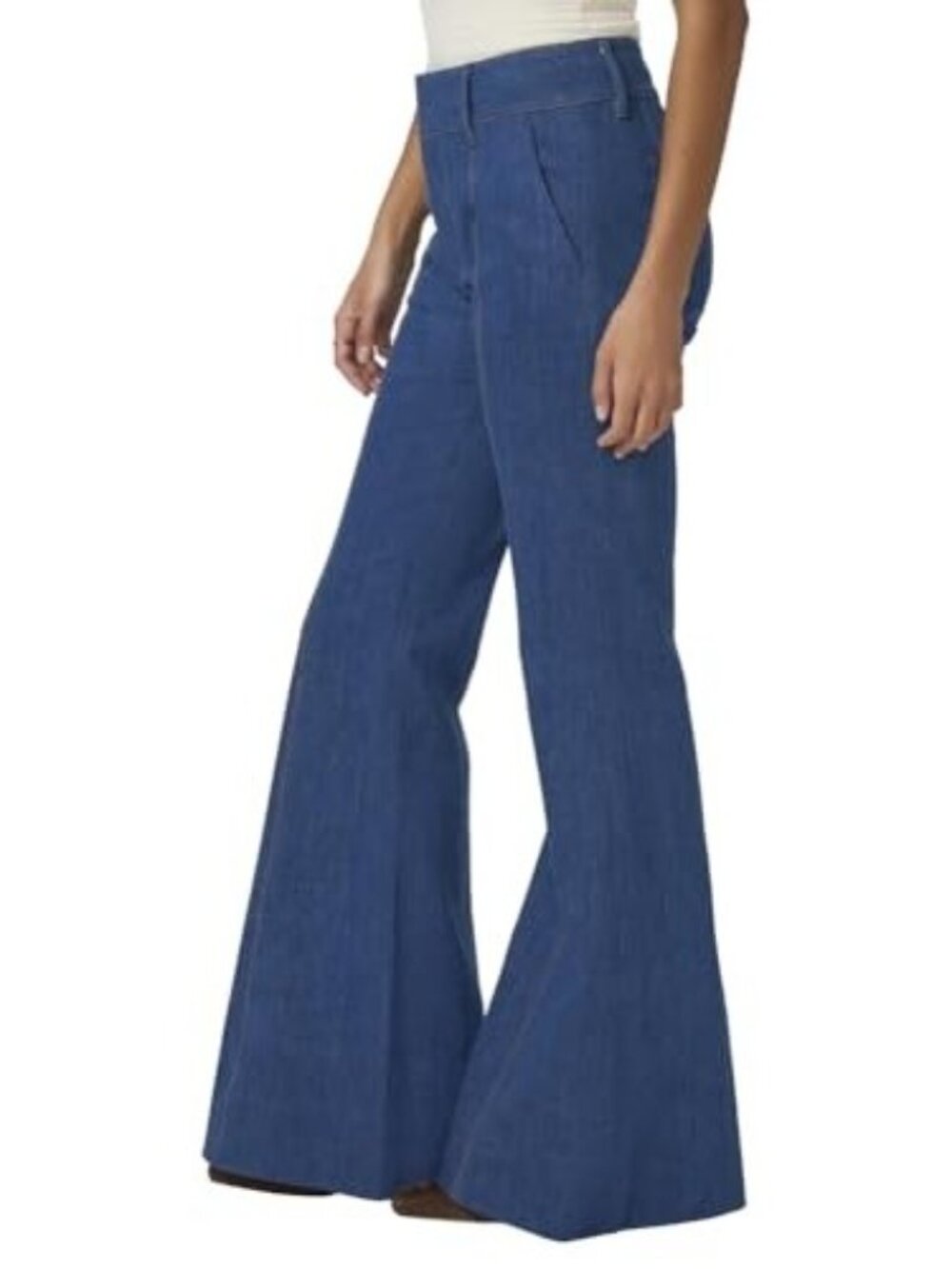 Paige Denim Marlow Trouser in Whitney Flare Jeans Women's Size 27 New With tag - Picture 2 of 3